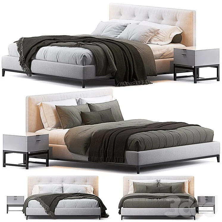 Andersen bed by Minotti